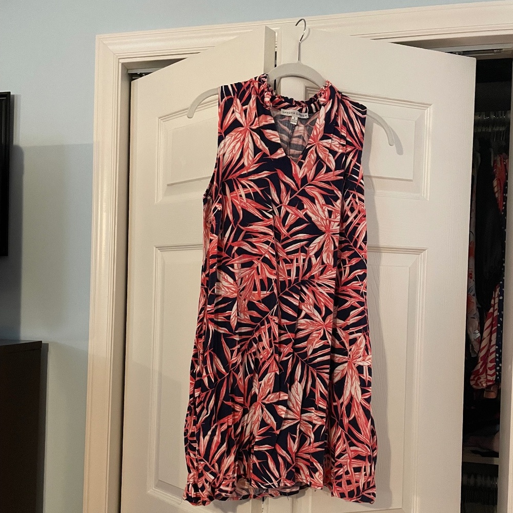 Coral dress Sandra Darren S